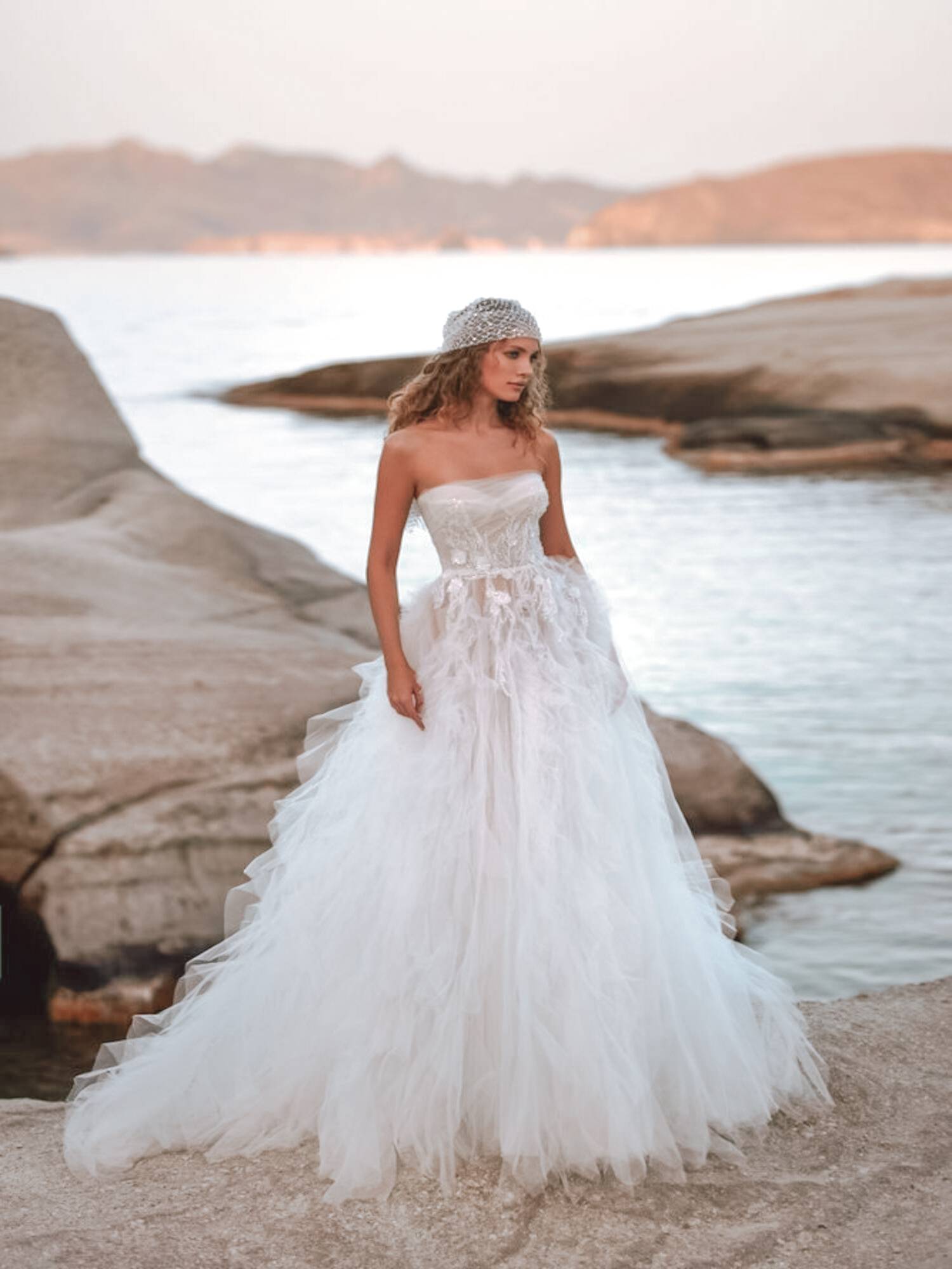 robe de mariée bustier milla nova proche de Aix en provence