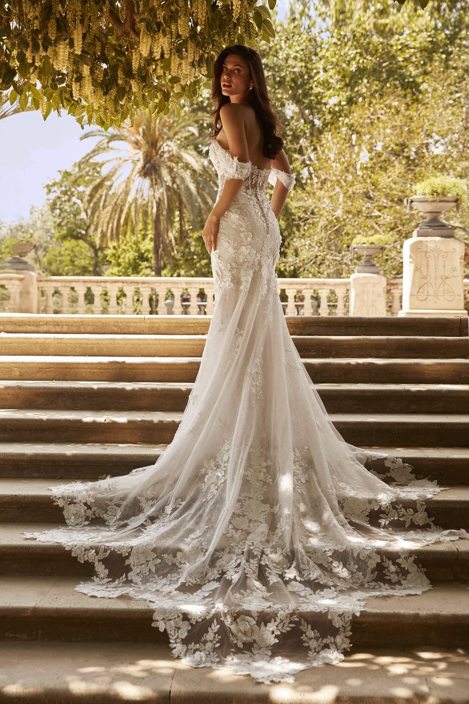  Robe de mariée sirène bustier coeur en dentelle Annabell 2026 marseille