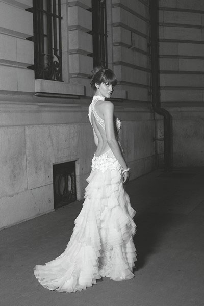 mariage en robe HAUTE COUTURE créateur marseille 13007 et 13006