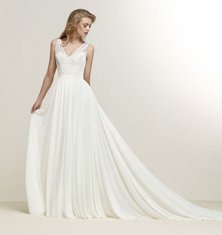 ROBE DE MARIEE champêtre bohème PRONOVIAS proche 13600 la ciotat