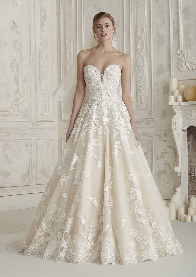 Robe princesse sur marseille pronovias LE VAR