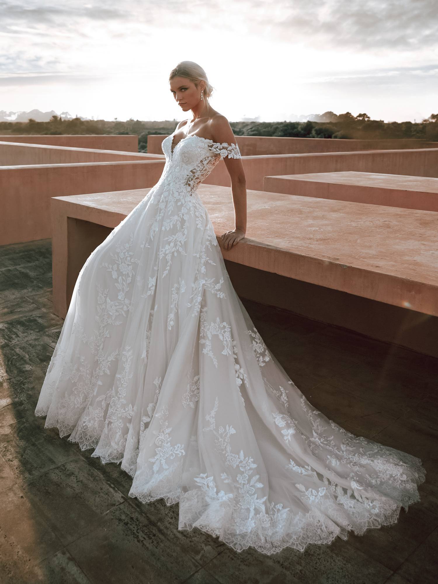 robe de mariée princesse romantique mariage luberon dans le vaucluse 