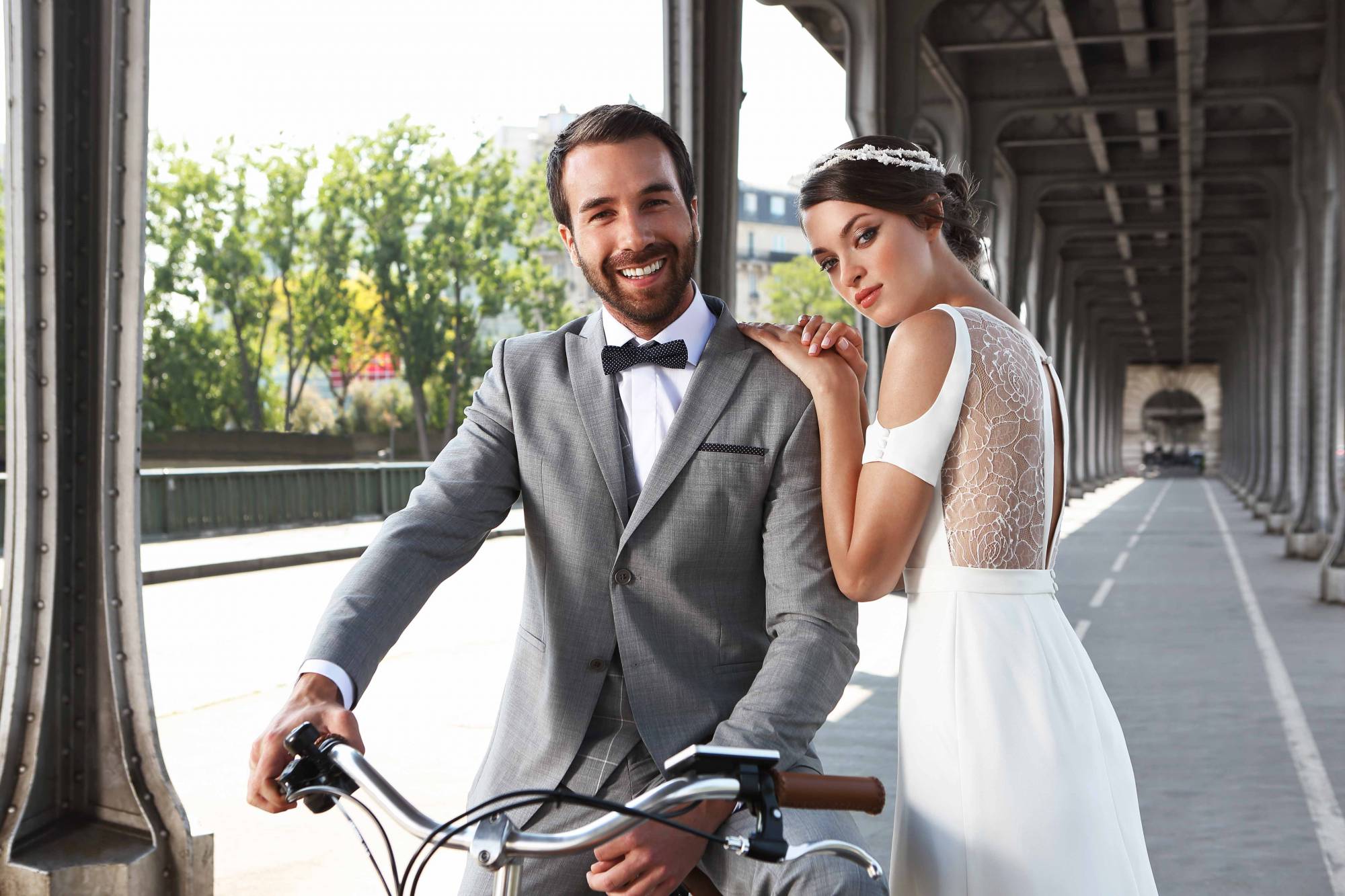 robe de mariée CREPE MARSEILLE