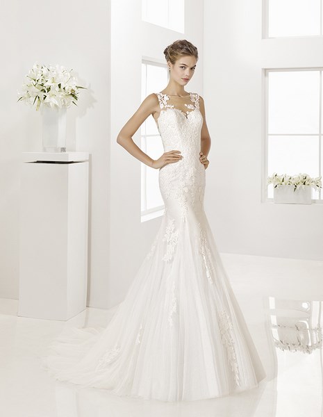 robe sirène dentelle bohème GILES ROSA CLARA mariage sur aix en provence