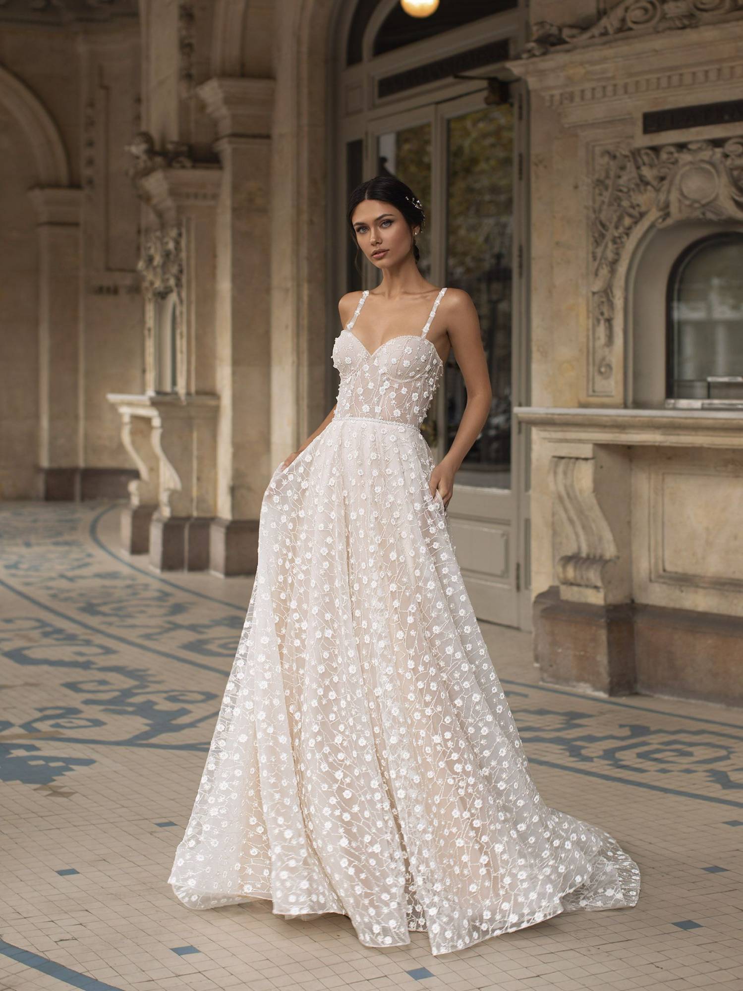 Robe de Mariée Hopkins de la nouvelle collection Pronovias Privée 2023 proche aix en provence