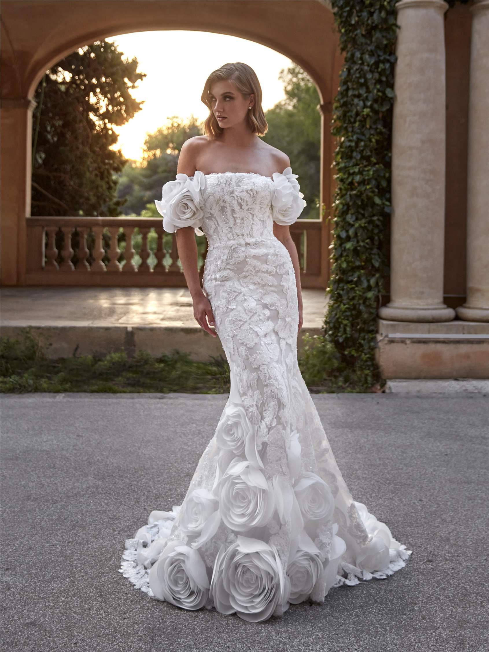 robe de mariée sirène et princesse pronovias 2026 sur marseille chez Soniab Marseille prix et disponibilités