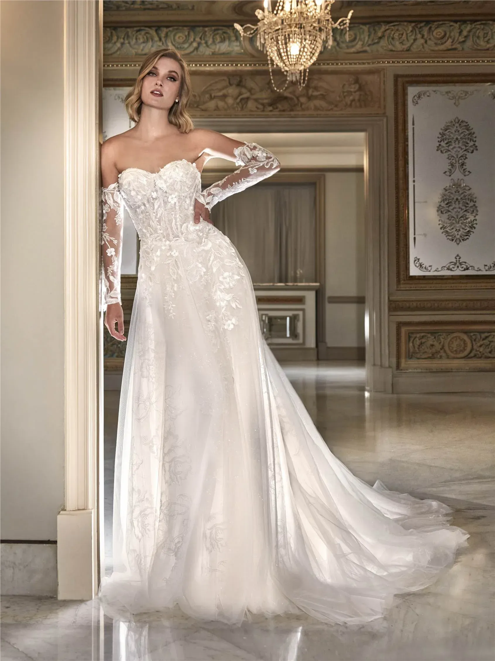 blossia manches longues pronovias marseille