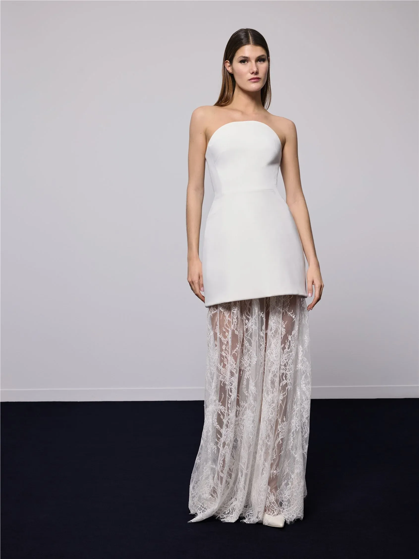 sous jupe robe de mariée en dentelle pronovias marseille