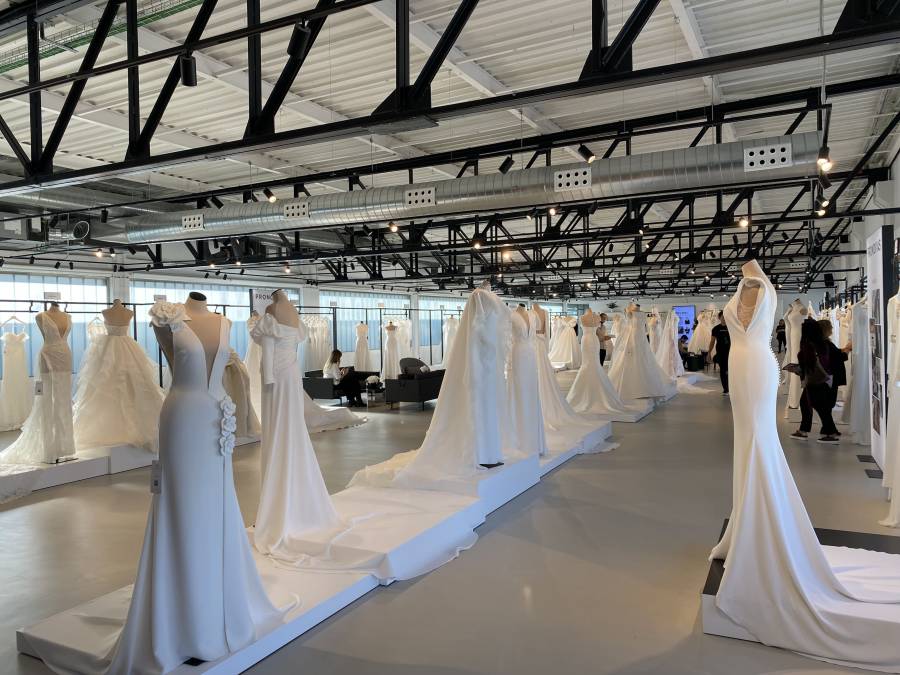 show room Pronovias a Barcelone nouvelle collection