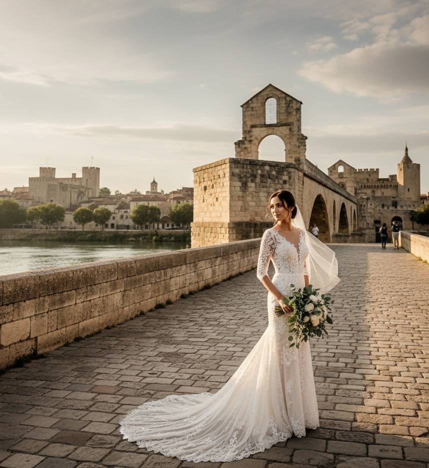 boutique robe de mariée de créateurs  avignon a prix abordables 