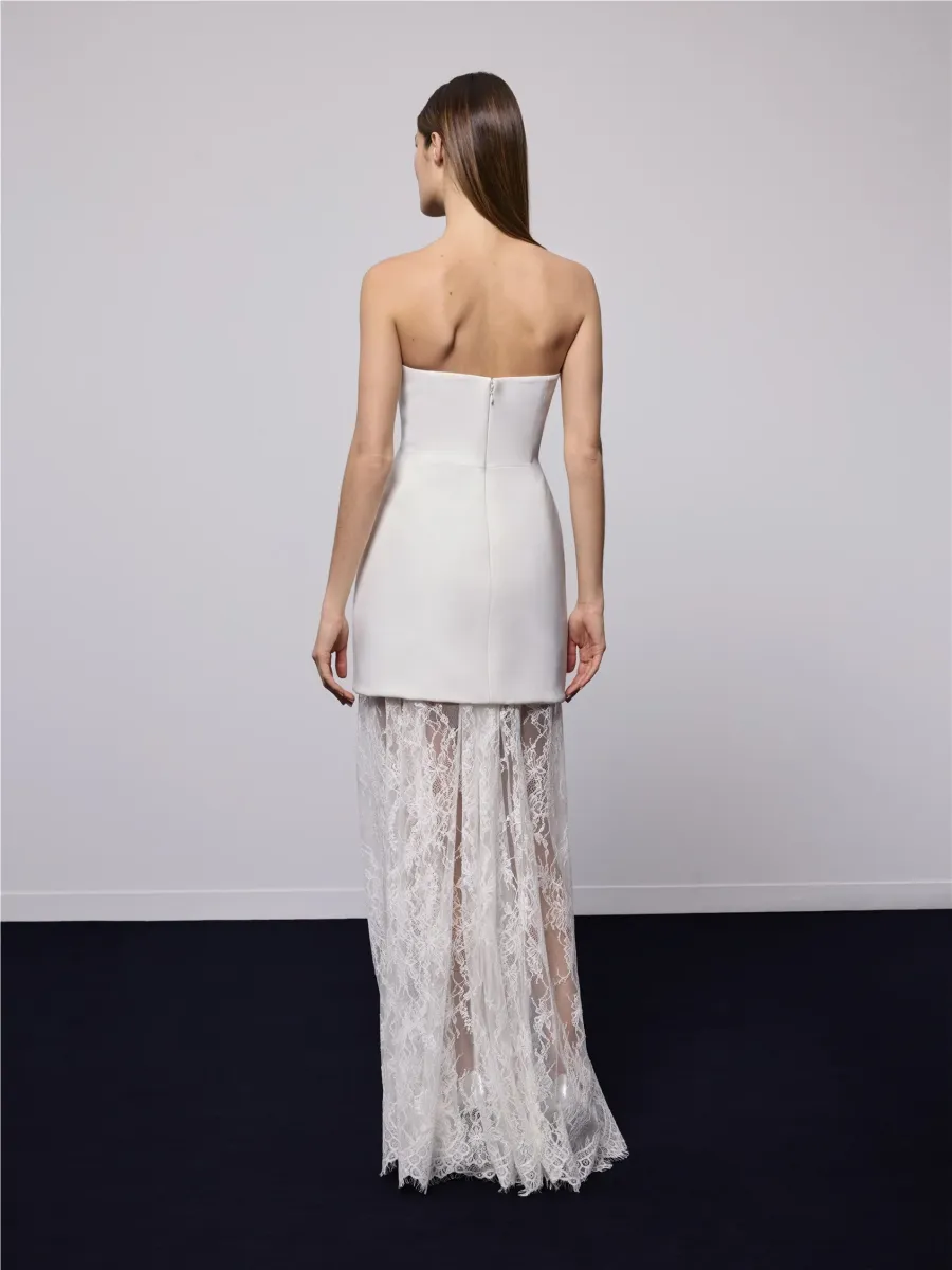 sous jupe robe de mariée en dentelle pronovias marseille