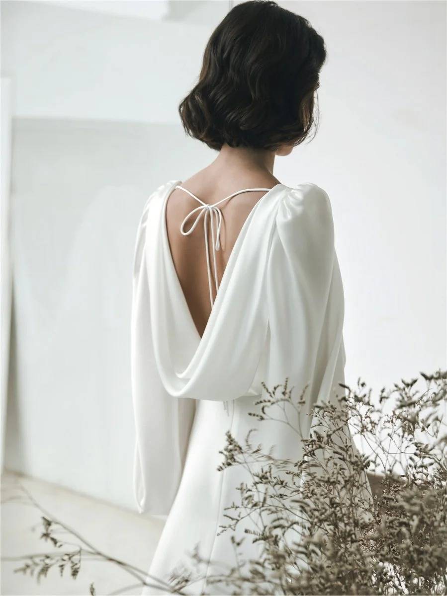 Robe de mariée moderne SHERYLEE Pronovias showroom Soniab Marseille