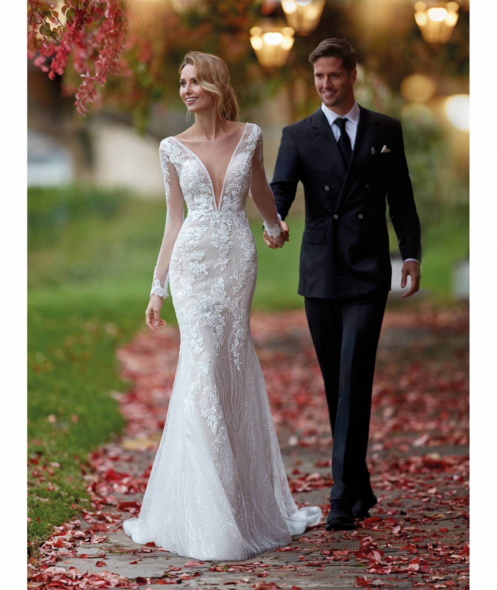 robe haut de gamme sirène mariage à l'italienne  sur marseille provence